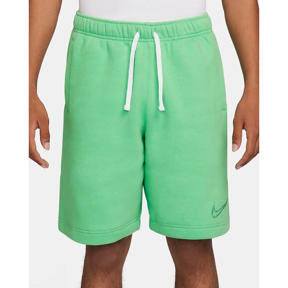 Nike Club Fleece Men's Shorts - Spring Green - Small - Picture 2 of 9